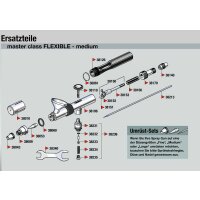 Airbrush Spritzpistole master class (Flexible)