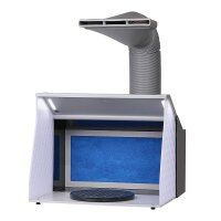 PK-PRO Airbrush Spray Booth PK-520 (Portable and illuminated)