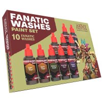 Warpaints Fanatic Washes Paint Set (10x18mL)