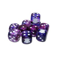 Kings of the Hill D6 Dice Purple (10x)