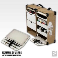 Portable Hobby Station - Palette and Brushes Insert