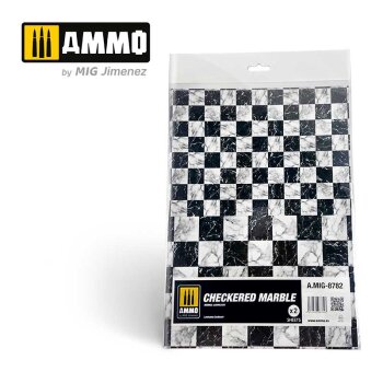 Checkered Marble. Sheet of Marble – 2 pcs.