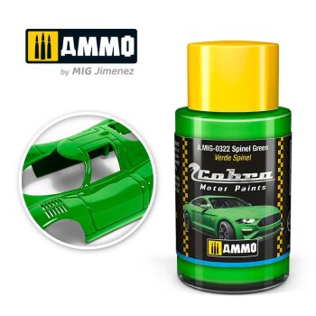 Cobra Motor Spinel Green (30mL)