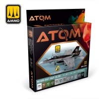 ATOM-Modern USAF-NAVY Colors (12x20mL)
