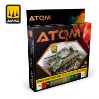 ATOM-Russian Tank Colors WWII (12x20mL)