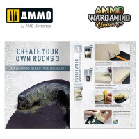 AMMO WARGAMING UNIVERSE Book 11 – Create Your Own Rocks (English, Castellano, Polski)