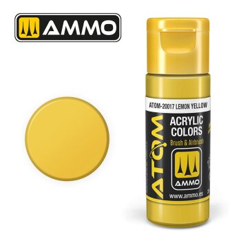 ATOM COLOR Lemon Yellow (20mL)