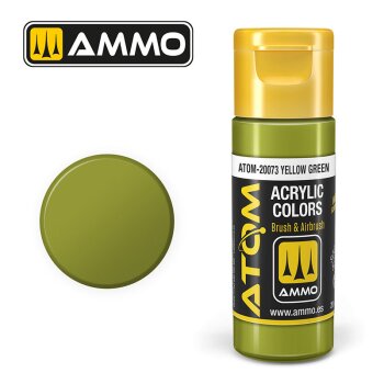 ATOM COLOR Yellow Green (20mL)