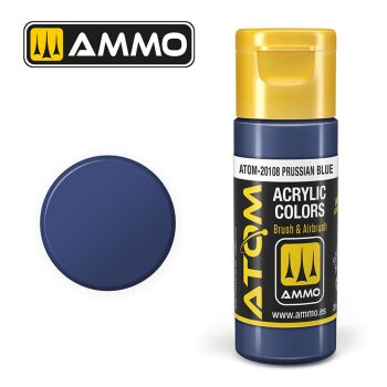 ATOM COLOR Prussian Blue (20mL)