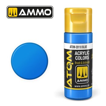 ATOM COLOR Blue (20mL)