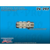 H&S-quick coupling nd 2.7mm,, with G 1/4" male...
