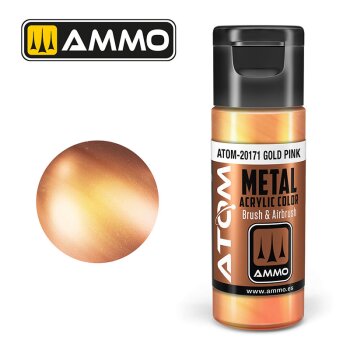 ATOM METALLIC Gold Pink (20mL)