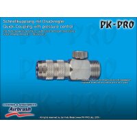 H&S-quick coupling nd 2.7mm, adjustable, with,G1/8" male thread-[104703]