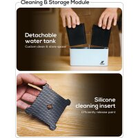 Cleaning & Brush Holder Module - Blau/Sand