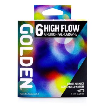 High Flow Airbrush Set (6x30mL)