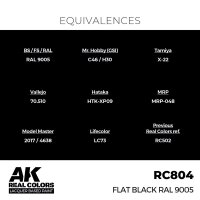 Flat Black RAL 9005 (17ml)