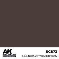 S.C.C. No.1A Very Dark Brown (17ml)