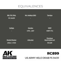 US Army Helo Drab FS 34031 (17ml)