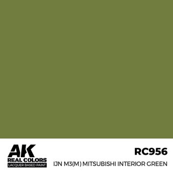 IJN M3 (M) MITSUBISHI Interior Green (17ml)