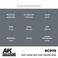 RAF Dark Sea Grey BS381C/638 (17ml)