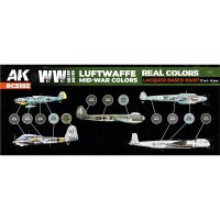 WWII Luftwaffe Mid-War Colors SET (8x17ml)