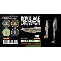 WWII RAF Temperate Land Scheme SET (4x17ml)