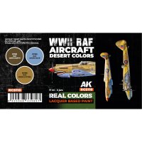 WWII RAF Aircraft Desert Colors SET (3x17ml)