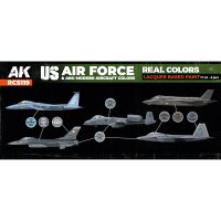 US Air Force & ANG Modern Aircraft Colors SET (8x17ml)