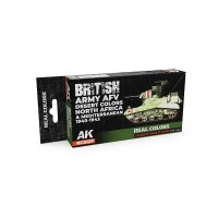 British Army AFV Desert Colors SET (6x17ml)