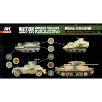 British Army AFV Desert Colors SET (6x17ml)