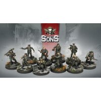 Fotunate Sons Panzergrenadier Division (10 Miniatures)