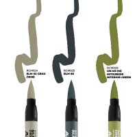WWII AXIS AIRCRAFT COCKPIT COLORS - SET 3 REAL COLORS MARKERS
