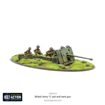 British Army 17 Pounder Anti Tank Gun