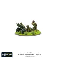 British Airborne 75mm Pack Howitzer & Crew