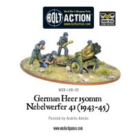 German Heer 150mm Nebelwerfer 41 (1943-45)