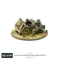 German Heer 75mm LEiG 18 Artillery