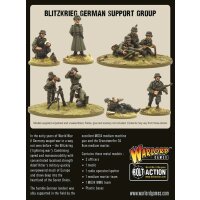 Blitzkrieg German Support Group (HQ, Mortar & MMG)