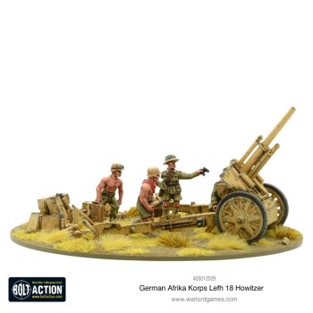 Afrika Korps LeFH 18 10.5cm Medium Artillery