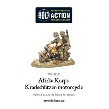 Afrika Korps Kradschutzen Motorcycle