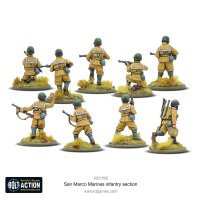 Italian San Marco Marines Infantry Section