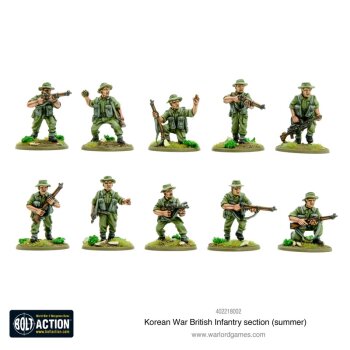 Korean War: British Infantry Section (Summer)