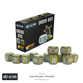 Orders Dice Pack - Green