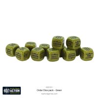 Orders Dice Pack - Green