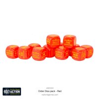 Orders Dice Pack - Red