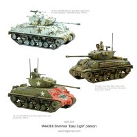 M4A3E8 Sherman Easy Eight Platoon - LOW STOCK