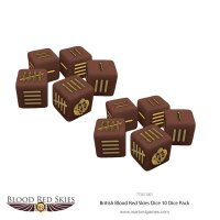 Blood Red Skies: British Blood Red Skies Dice