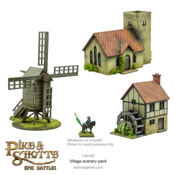 Pike & Shotte Epic Battles - Town Houses Scenery Pack