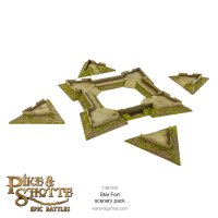 Pike & Shotte Epic Battles - Star Fort with Ravelins Scenery Pack