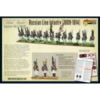 Russian Line Infantry 1809-1814