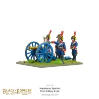 Napoleonic Spanish Foot Artillery 8pdr